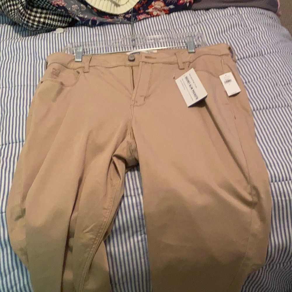 super skinny peach jeans